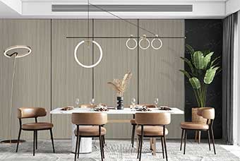 淮北轻奢风格-餐厅