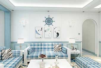 淮北地中海风格-客厅