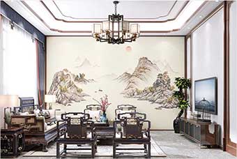 淮北森佰汇航空纤维墙咔(巴山蜀水)