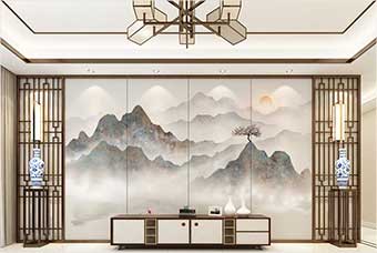 淮北森佰汇航空纤维(山水画系列)